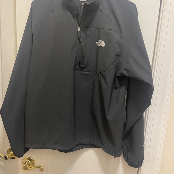 The North Face Apex Softshell Quarter Zip Jacket black size medium - Picture 3 of 14